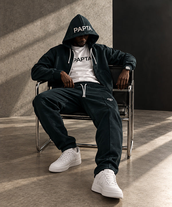 Papta Green Track Pants