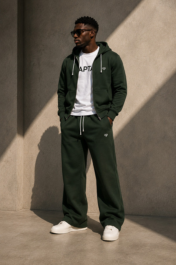 Papta Green Track Pants