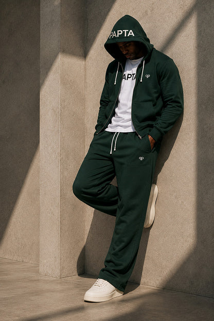 Papta Green Track Pants