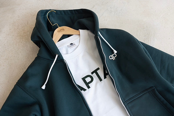 Papta Green Track Top