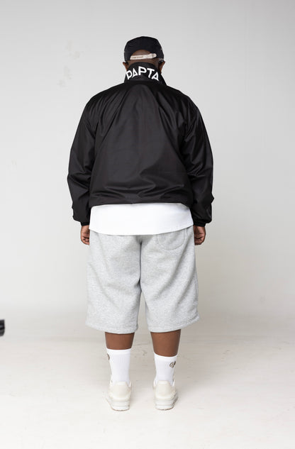 PAPTA Signature Pullover Activewear Jacket — Black