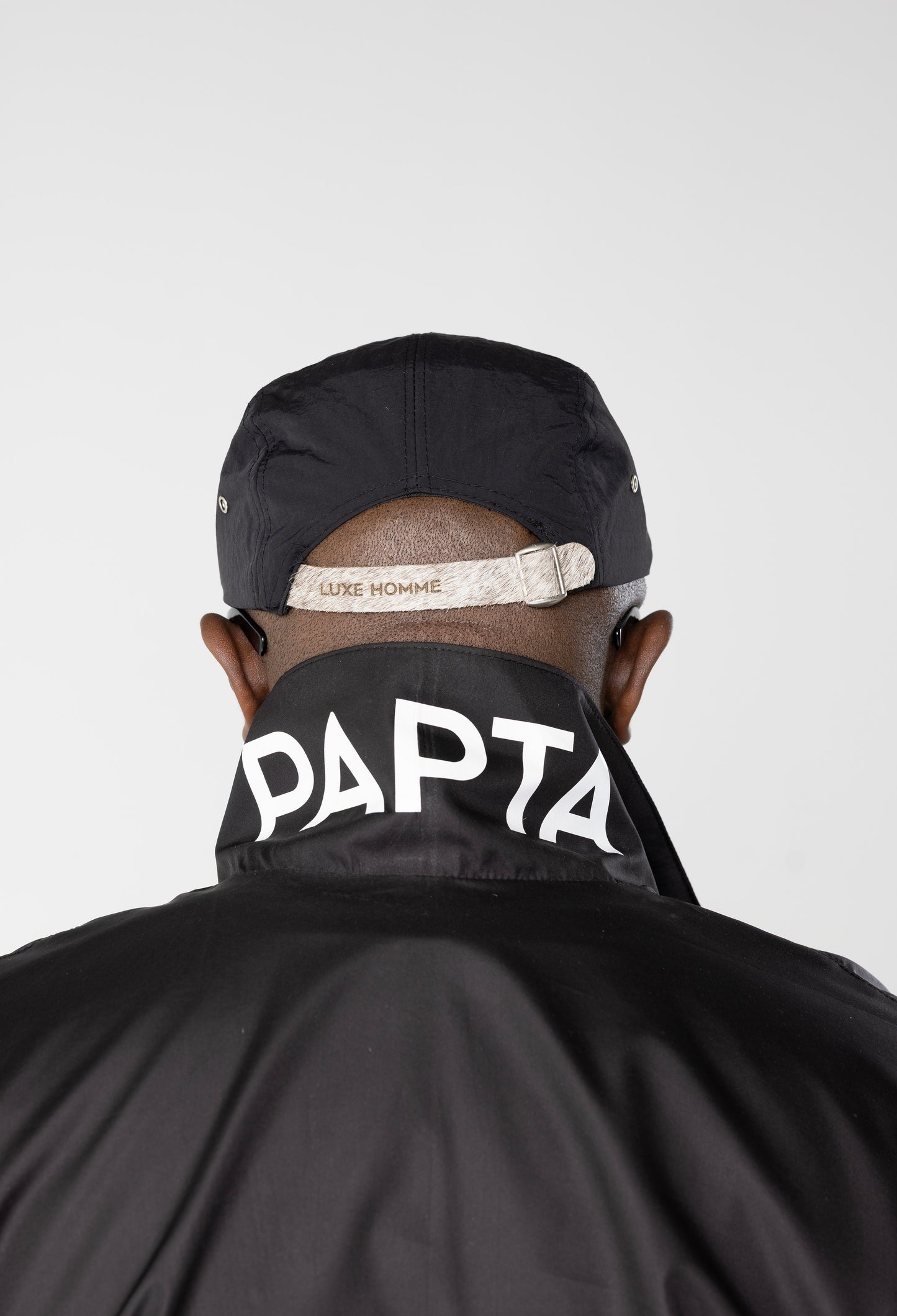 PAPTA Signature Pullover Activewear Jacket — Black