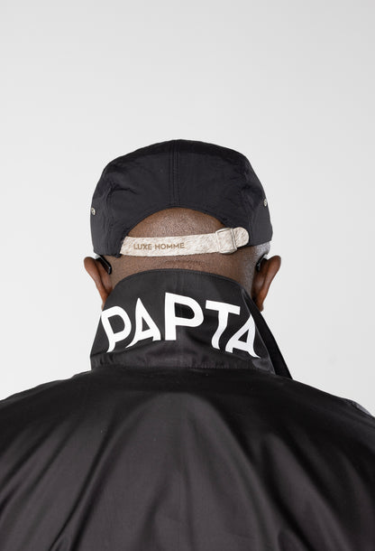 PAPTA Signature Pullover Activewear Jacket — Black