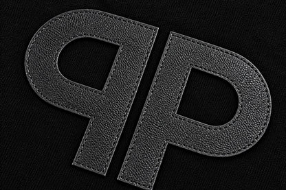 Leather Monogram T-Shirt