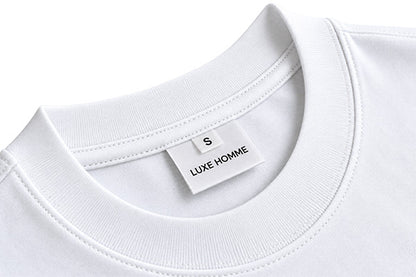 Leather Monogram T-Shirt