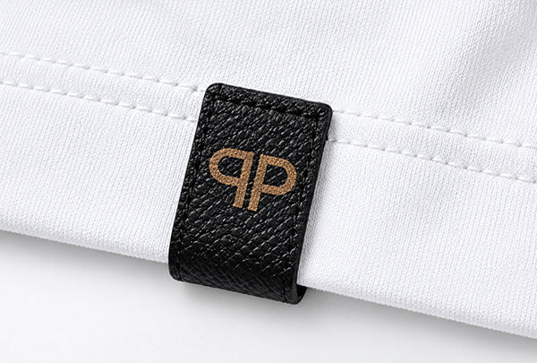 Leather Monogram T-Shirt