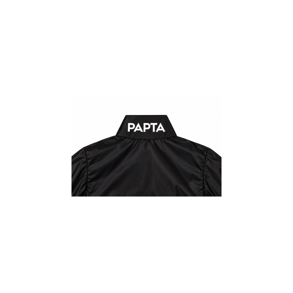 Big PP Black Windbreaker Top