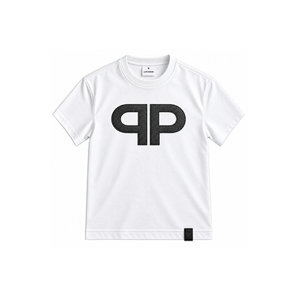 Leather Monogram T-Shirt